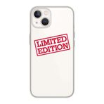 Manitoba iPhone 15 Plus Uyumlu Limited Edition Tasarımlı Şeffaf Telefon Kılıfı