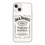 Manitoba iPhone 15 Plus Uyumlu Whiskey Tasarımlı Şeffaf Telefon Kılıfı, Silikon, Çok Renkli