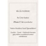 Manitoba iPhone 17 Air Uyumlu Baskılı Yumuşak Silikon Şeffaf Telefon Kılıfı, Pembe Çiçek Deseni