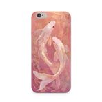 Manitoba iPhone 6 Plus / 6S Plus ile Uyumlu Baskılı Yumuşak Silikon Telefon Kılıfı, Pembe Desen