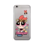 Manitoba iPhone 6 Plus / 6S Plus ile Uyumlu Blossom Tasarımlı Şeffaf Telefon Kılıfı, Çok Renkli