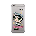 Manitoba iPhone 6 Plus / 6S Plus ile Uyumlu Buttercup Tasarımlı Şeffaf Telefon Kılıfı, Silikon, Çok Renkli