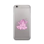 Manitoba iPhone 6 Plus / 6S Plus ile Uyumlu Melek Tasarımlı Baskılı Şeffaf Telefon Kılıfı