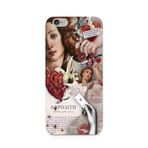 Manitoba iPhone 6 Plus / 6S Plus Uyumlu Afrodit Tasarımlı Şeffaf Telefon Kılıfı, Çok Renkli