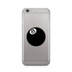 Manitoba iPhone 6 Plus / 6S Plus Uyumlu Baskılı Yumuşak Silikon Şeffaf Telefon Kılıfı, 8 Ball Desen