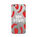 Manitoba iPhone 6 Plus / 6S Plus Uyumlu Baskılı Yumuşak Silikon Şeffaf Telefon Kılıfı, Hot Stuff Desen