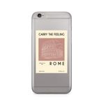 Manitoba iPhone 6 Plus / 6S Plus Uyumlu Baskılı Yumuşak Silikon Şeffaf Telefon Kılıfı, Rome Deseni