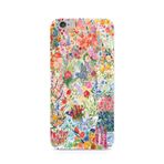 Manitoba iPhone 6 Plus / 6S Plus Uyumlu Baskılı Yumuşak Silikon Telefon Kılıfı, Çiçek Desen