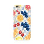Manitoba iPhone 6 Plus / 6S Plus Uyumlu Baskılı Yumuşak Silikon Telefon Kılıfı, Meyve Deseni