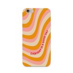 Manitoba iPhone 6 Plus / 6S Plus Uyumlu Everyday Is A Good Day Tasarımlı Telefon Kılıfı, Çok Renkli