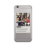 Manitoba iPhone 6 Plus / 6S Plus Uyumlu Friends Tasarımlı Şeffaf Telefon Kılıfı, Çok Renkli