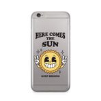 Manitoba iPhone 6 Plus / 6S Plus Uyumlu Keep Shining Tasarımlı Şeffaf Telefon Kılıfı, Silikon, Çok Renkli