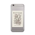 Manitoba iPhone 6 Plus / 6S Plus Uyumlu Matisse Tasarımlı Şeffaf Telefon Kılıfı, Çok Renkli