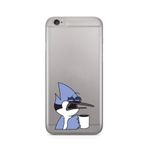 Manitoba iPhone 6 Plus / 6S Plus Uyumlu Mordecai Tasarımlı Baskılı Şeffaf Telefon Kılıfı