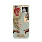 Manitoba iPhone 6 Plus / 6S Plus Uyumlu My Love Tasarımlı Şeffaf Telefon Kılıfı, Çok Renkli