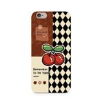 Manitoba iPhone 6 Plus / 6S Plus Uyumlu Remember To Be Happy Tasarımlı Telefon Kılıfı, Çok Renkli