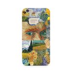 Manitoba iPhone 6 Plus / 6S Plus Uyumlu Van Gogh Tasarımlı Baskılı Şeffaf Telefon Kılıfı