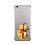 Manitoba iPhone 6 Plus / 6S Plus Uyumlu Winnie Tasarımlı Baskılı Şeffaf Telefon Kılıfı