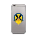 Manitoba iPhone 6 Plus / 6S Plus Uyumlu Wolverine Tasarımlı Baskılı Şeffaf Silikon Telefon Kılıfı