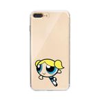 Manitoba iPhone 7 Plus / 8 Plus Uyumlu Bubbles Tasarımlı Baskılı Şeffaf Telefon Kılıfı