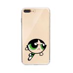 Manitoba iPhone 7 Plus / 8 Plus Uyumlu Buttercup Tasarımlı Baskılı Şeffaf Telefon Kılıfı