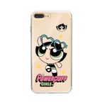 Manitoba iPhone 7 Plus / 8 Plus Uyumlu Buttercup Tasarımlı Şeffaf Telefon Kılıfı, Çok Renkli