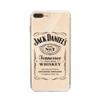 Manitoba iPhone 7 Plus / 8 Plus Uyumlu Whiskey Tasarımlı Şeffaf Telefon Kılıfı