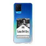 Manitoba Oppo A54 Uyumlu Lana Del Rey Tasarımlı Baskılı Şeffaf Telefon Kılıfı, Çok Renkli