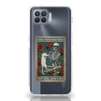 Manitoba Oppo Reno 4 Lite Uyumlu Love Cats Tasarımlı Baskılı Şeffaf Telefon Kılıfı