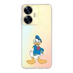 Manitoba Realme C55 Uyumlu Baskılı Yumuşak Silikon Şeffaf Telefon Kılıfı, Desen171
