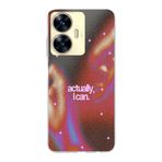 Manitoba Realme C55 Uyumlu Baskılı Yumuşak Silikon Telefon Kılıfı, Desen204