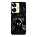 Manitoba Realme C55 Uyumlu Baskılı Yumuşak Silikon Telefon Kılıfı, Şeffaf, Spider-Man Desen