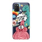 Manitoba Samsung Galaxy A02S Uyumlu Baskılı Yumuşak Silikon Telefon Kılıfı, Patrick Star Desen