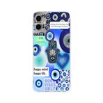 Manitoba Samsung Galaxy A04 Uyumlu Baskılı Yumuşak Silikon Şeffaf Telefon Kılıfı, Desen18