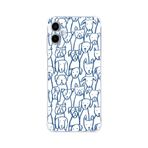 Manitoba Samsung Galaxy A04 Uyumlu Baskılı Yumuşak Silikon Şeffaf Telefon Kılıfı, Köpek Deseni