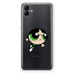 Manitoba Samsung Galaxy A04 Uyumlu Buttercup Tasarımlı Baskılı Şeffaf Telefon Kılıfı
