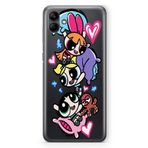 Manitoba Samsung Galaxy A06 Uyumlu Powerpuff Girls Tasarımlı Baskılı Şeffaf Telefon Kılıfı