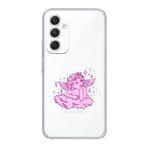 Manitoba Samsung Galaxy A14 Uyumlu Melek Tasarımlı Baskılı Şeffaf Telefon Kılıfı