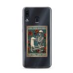 Manitoba Samsung Galaxy A20/A30 Uyumlu Love Cats Tasarımlı Baskılı Şeffaf Telefon Kılıfı, Çok Renkli