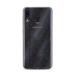 Manitoba Samsung Galaxy A20/A30 Uyumlu Minik Kalpler Tasarımlı Baskılı Şeffaf Telefon Kılıfı