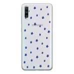 Manitoba Samsung Galaxy A20S ile Uyumlu Minik Yıldızlar Tasarımlı Baskılı Şeffaf Telefon Kılıfı