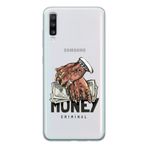 Manitoba Samsung Galaxy A20S Uyumlu Criminal Money Tasarımlı Şeffaf Telefon Kılıfı