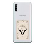 Manitoba Samsung Galaxy A20S Uyumlu Eller Tasarımlı Baskılı Şeffaf Telefon Kılıfı