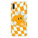 Manitoba Samsung Galaxy A20S Uyumlu Self Love Tasarımlı Şeffaf Telefon Kılıfı, Çok Renkli