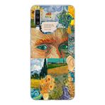 Manitoba Samsung Galaxy A20S Uyumlu Van Gogh Tasarımlı Baskılı Şeffaf Telefon Kılıfı