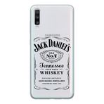 Manitoba Samsung Galaxy A20S Uyumlu Whiskey Tasarımlı Şeffaf Telefon Kılıfı, Çok Renkli