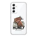 Manitoba Samsung Galaxy A24 Uyumlu Criminal Money Tasarımlı Şeffaf Telefon Kılıfı, Çok Renkli