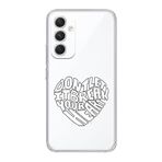 Manitoba Samsung Galaxy A25 Uyumlu Dont Let It Tasarımlı Şeffaf Telefon Kılıfı
