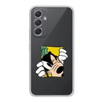 Manitoba Samsung Galaxy A25 Uyumlu Goofy Tasarımlı Baskılı Şeffaf Telefon Kılıfı