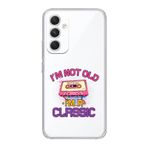 Manitoba Samsung Galaxy A25 Uyumlu Im Classic Tasarımlı Şeffaf Telefon Kılıfı, Çok Renkli